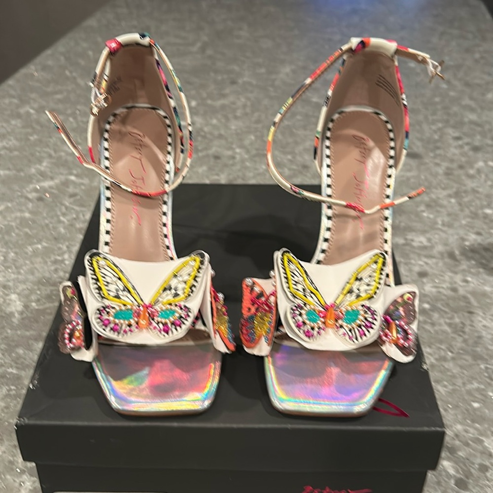 Betsey Johnson butterfly heels